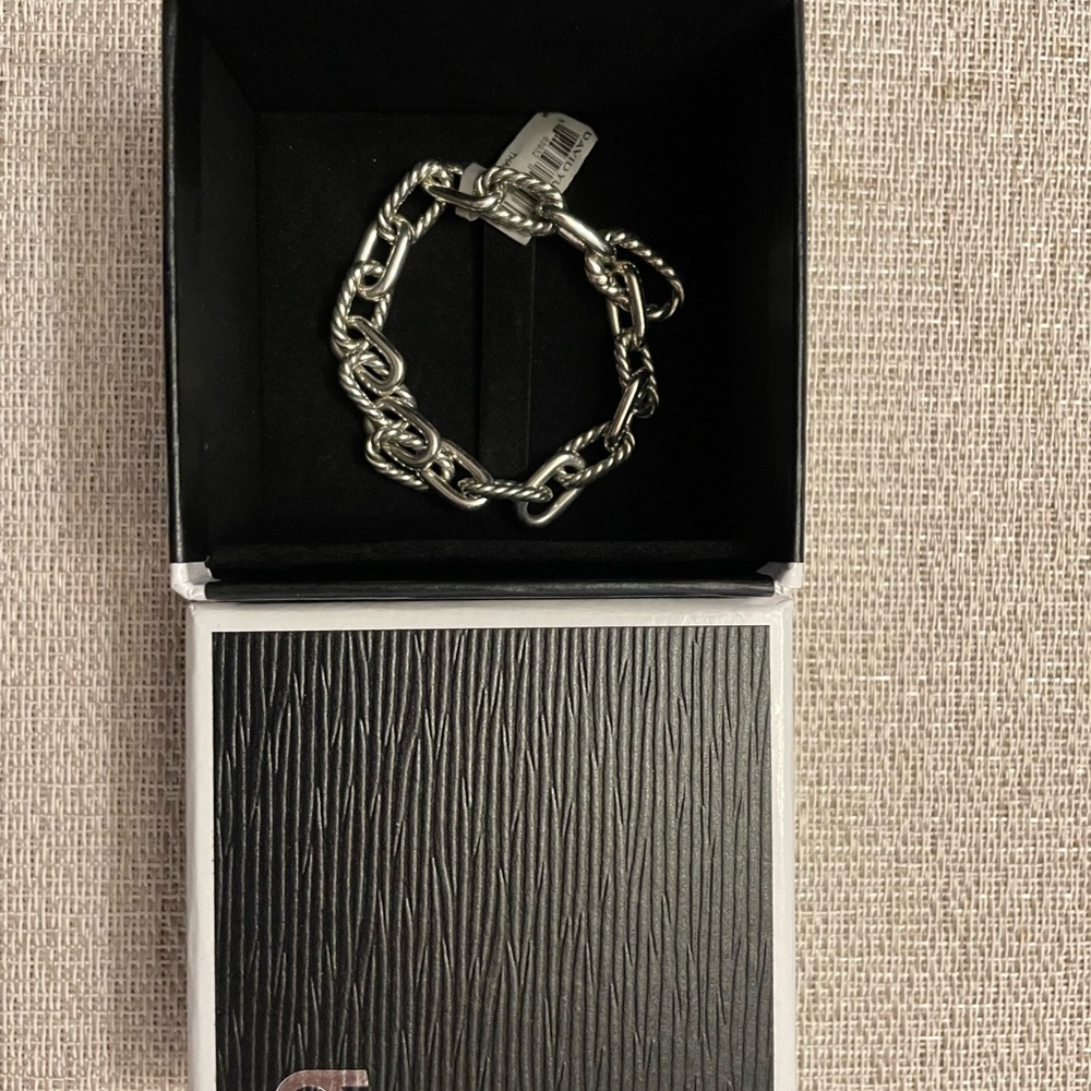 David Yurman Silver Chain Link Bracelet - Picture 4 of 6